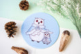 Load image into Gallery viewer, Frosty Feather Mouse Mat - Winter Collection