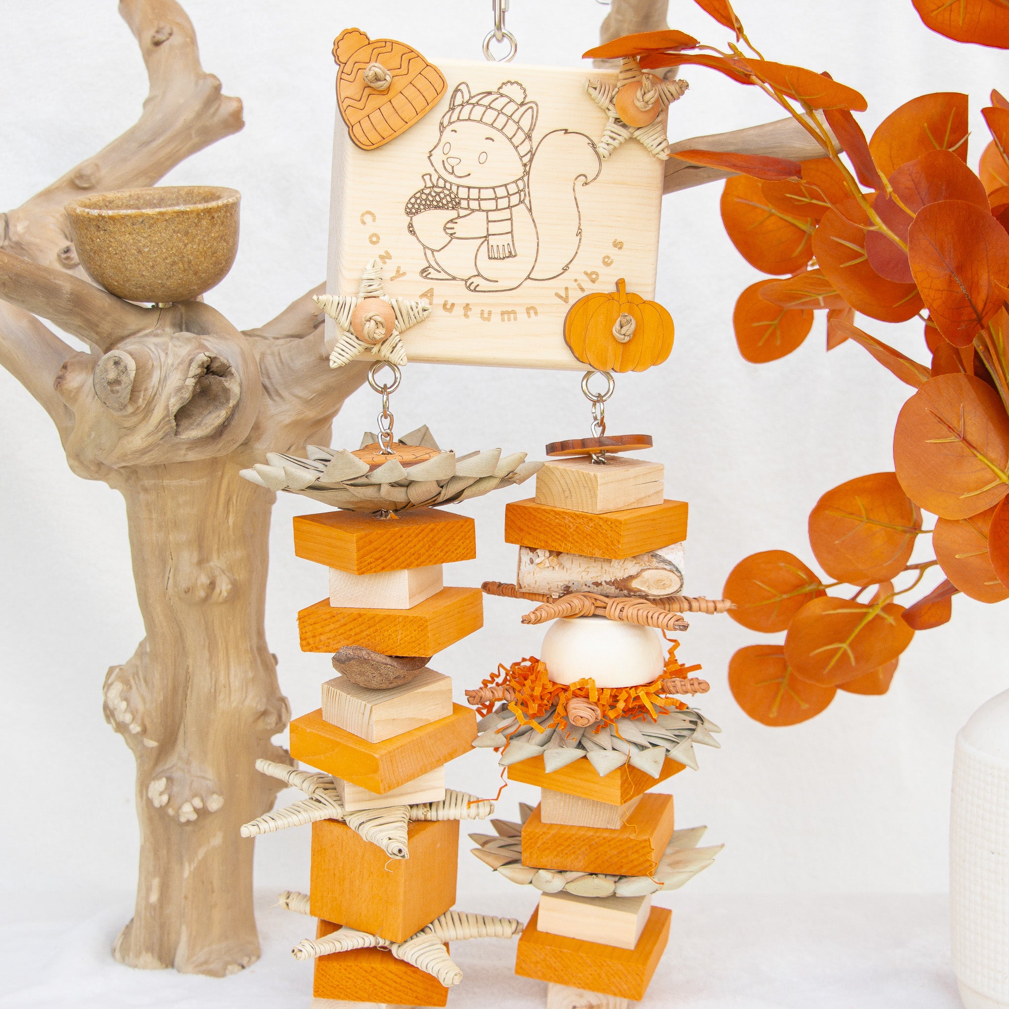 Busy Squirrel Bites - Autumn Collection