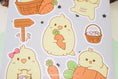 Load image into Gallery viewer, Kawaii Cockatiel Easter - Sticker Sheet