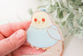 Load image into Gallery viewer, Chubby Blue Budgie - Acrylic Keychain