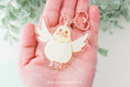 Load image into Gallery viewer, Wings Open Cockatiel - Acrylic Keychain