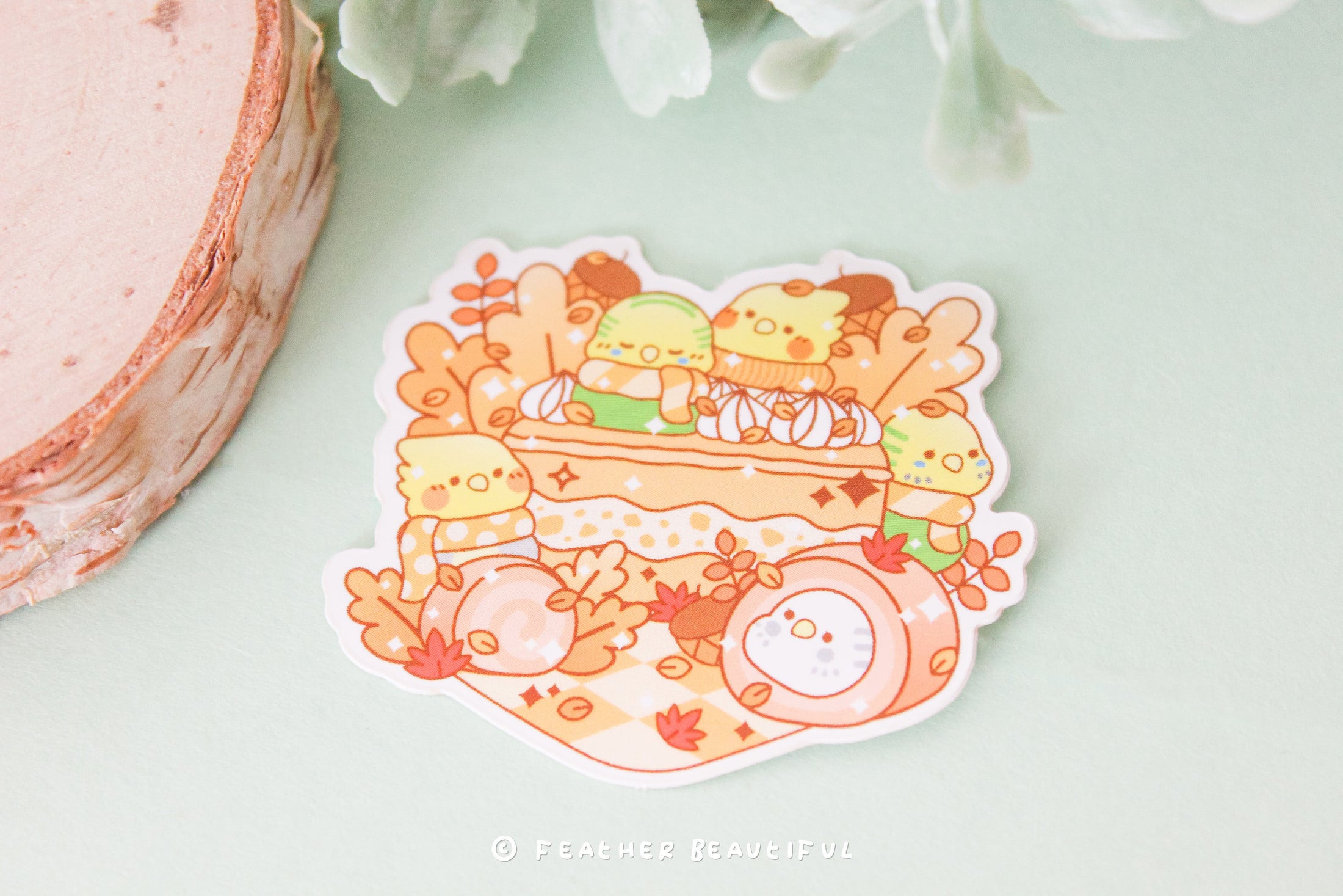 Feather Beautiful Flock - Sticker