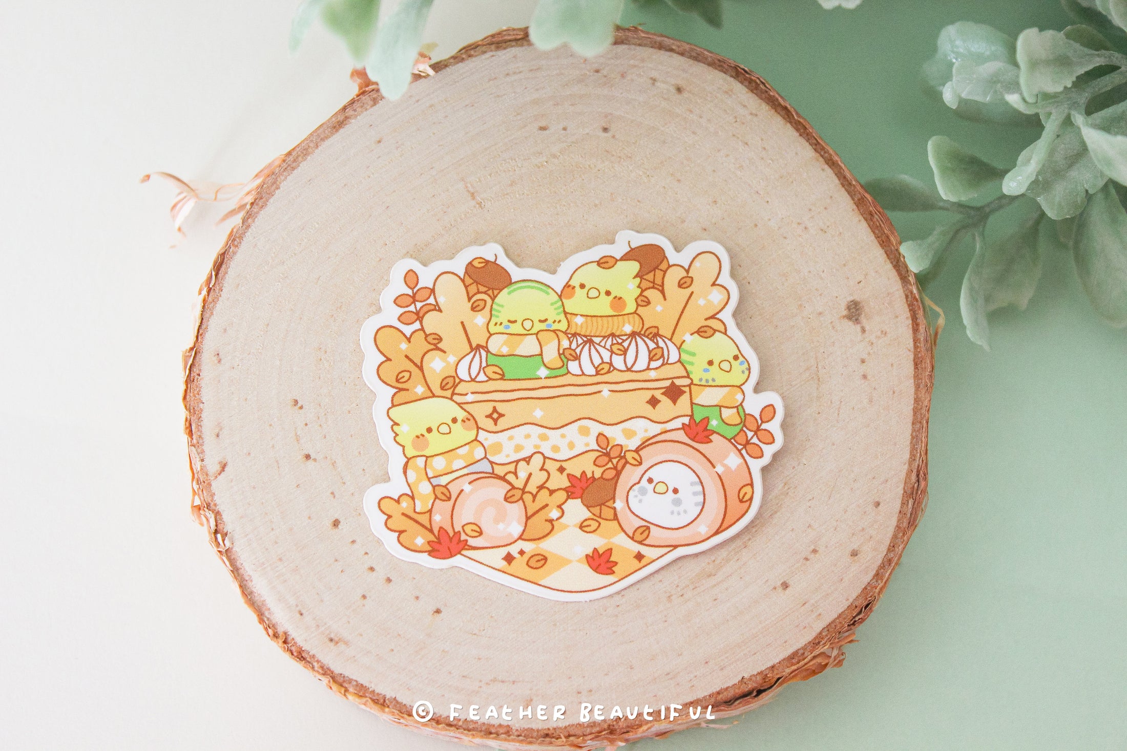 Feather Beautiful Flock - Sticker