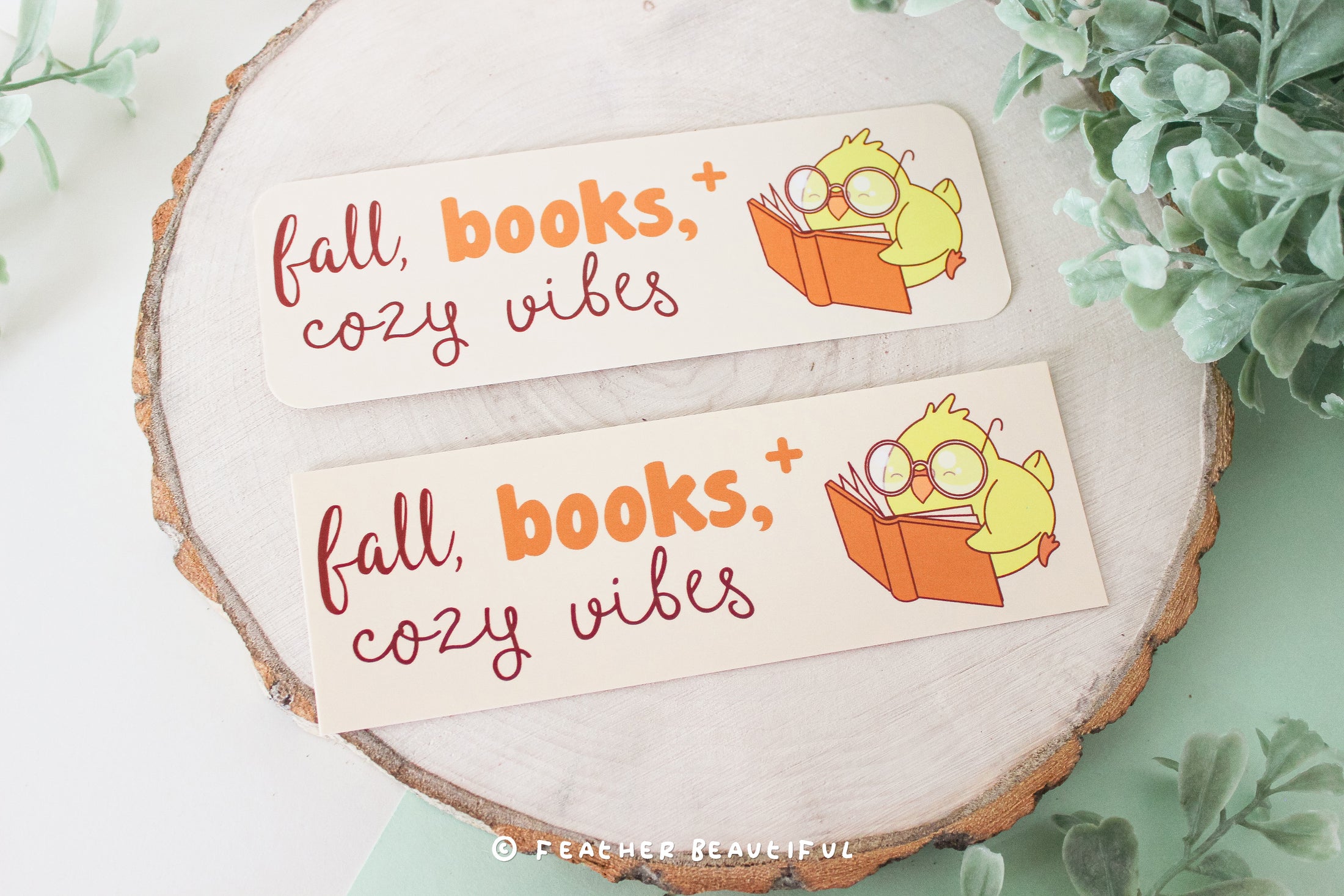 Autumn Fall Bird - Bookmark