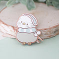 Load image into Gallery viewer, Winter Budgie - Enamel Pin