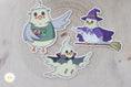 Load image into Gallery viewer, Halloween Cockatiel and Budgie Sticker Pack - Sticker