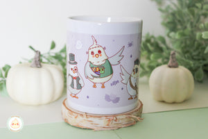 Cockatiel Budgie Halloween Ceramic Mug - Mugs
