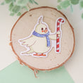 Load image into Gallery viewer, Muffin with Candy Cane - Sticker