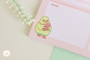 Budgie Weekly Planner - Notepad