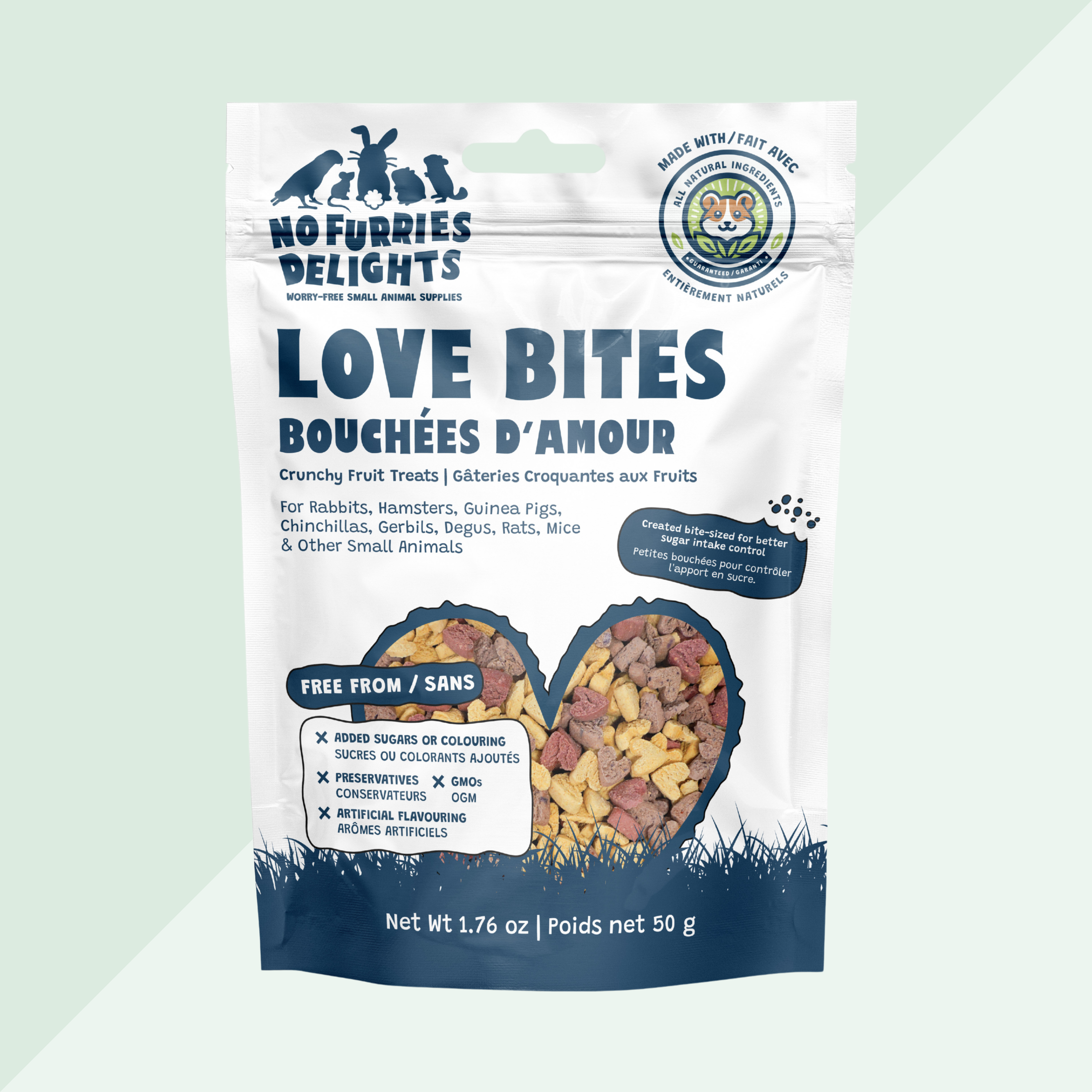 Love Bites - No Furries Delights - Bite-Sized Treats