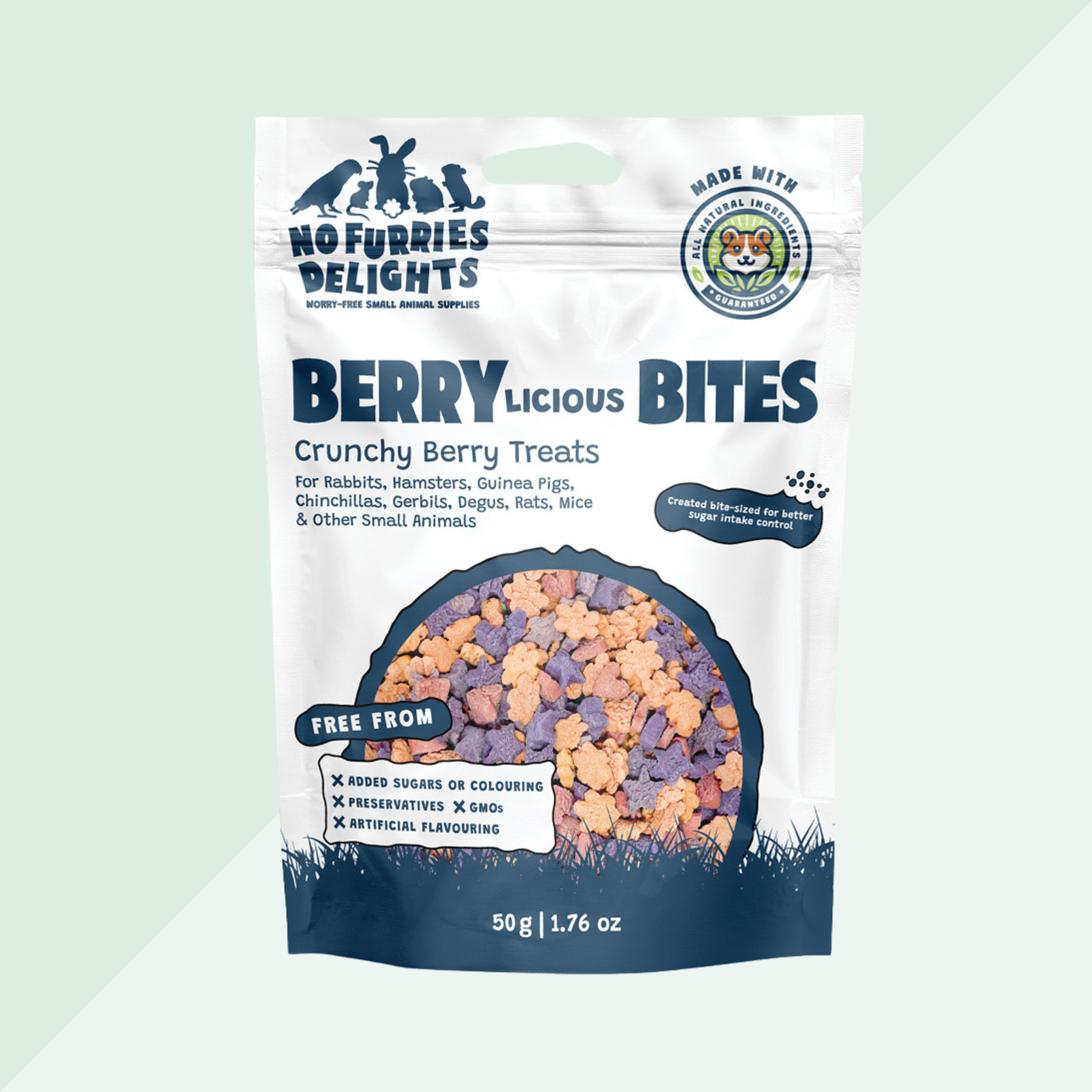 Berrylicious Bites - No Furries Delights - Bite-Sized Treats