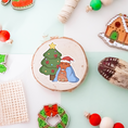 Load image into Gallery viewer, Cozy Canary Christmas Vinyl Sticker  - Christmas Collection
