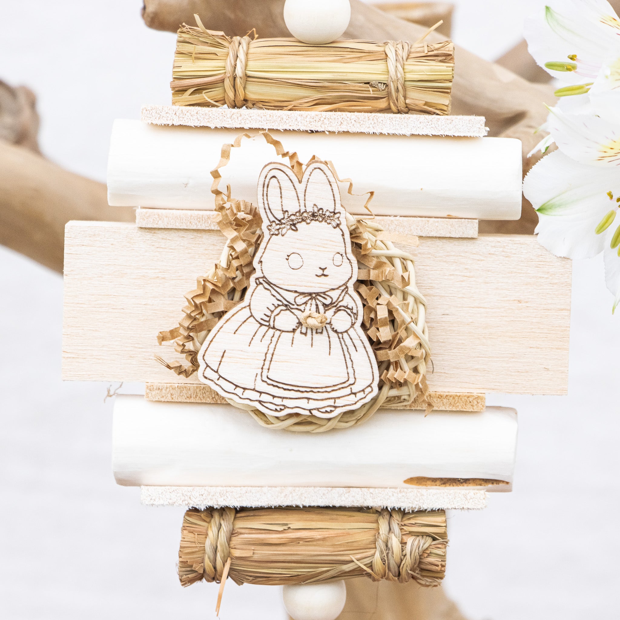 Garden Bunny Forager - Bunny Bloom Collection