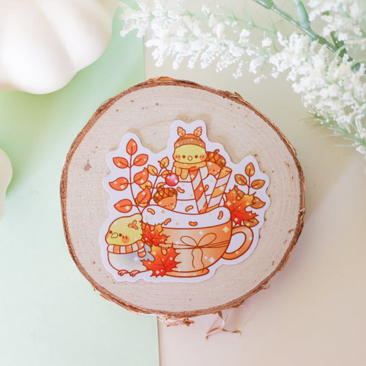 Autumnal Cockatiel - Sticker