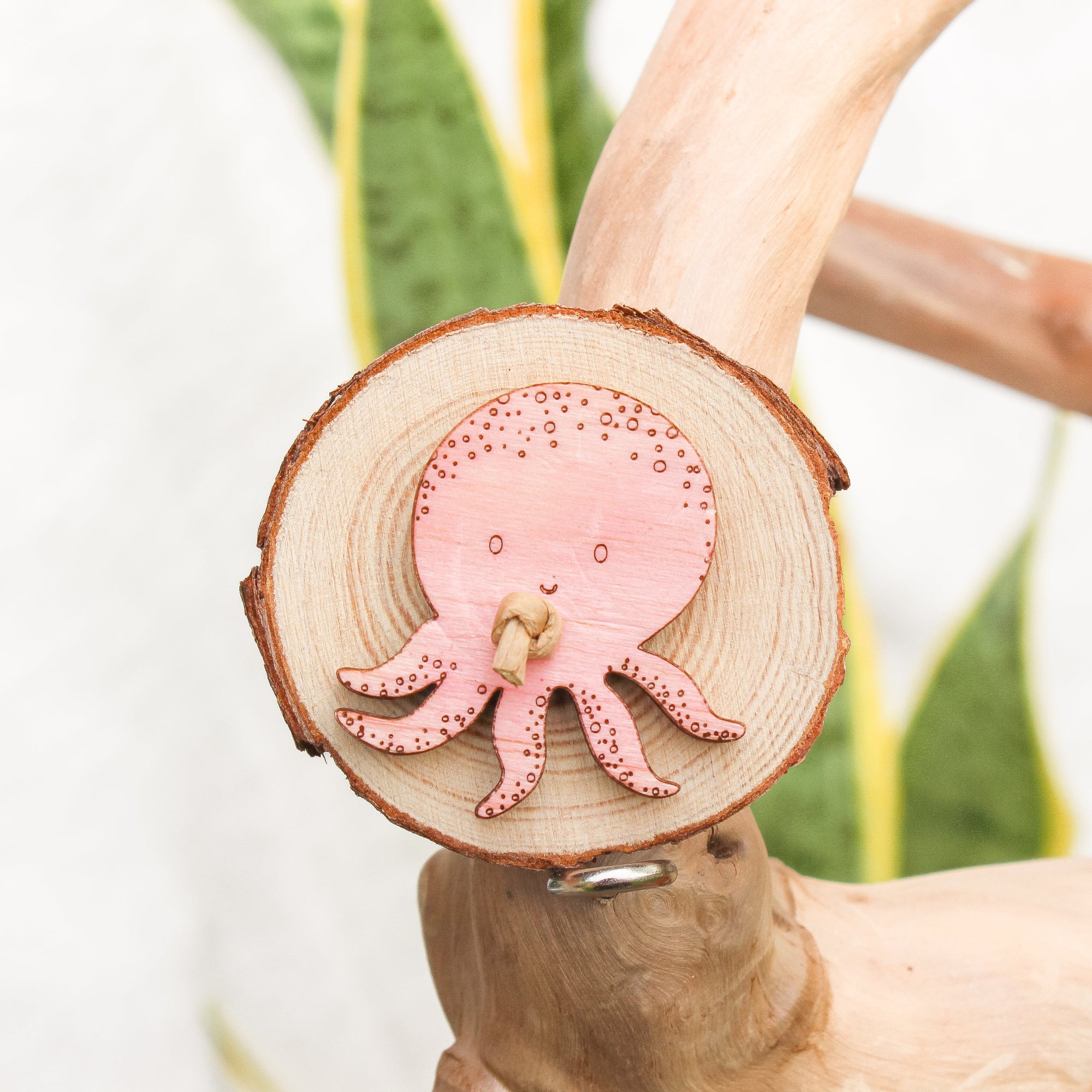 Woodsy Octopi - Foot Toy
