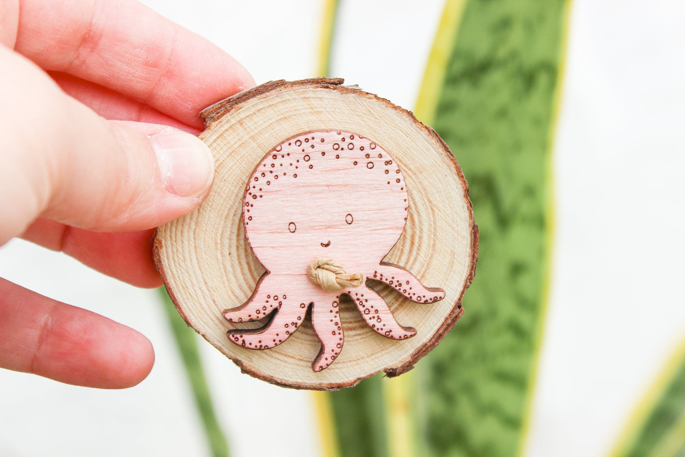 Woodsy Octopi - Foot Toy