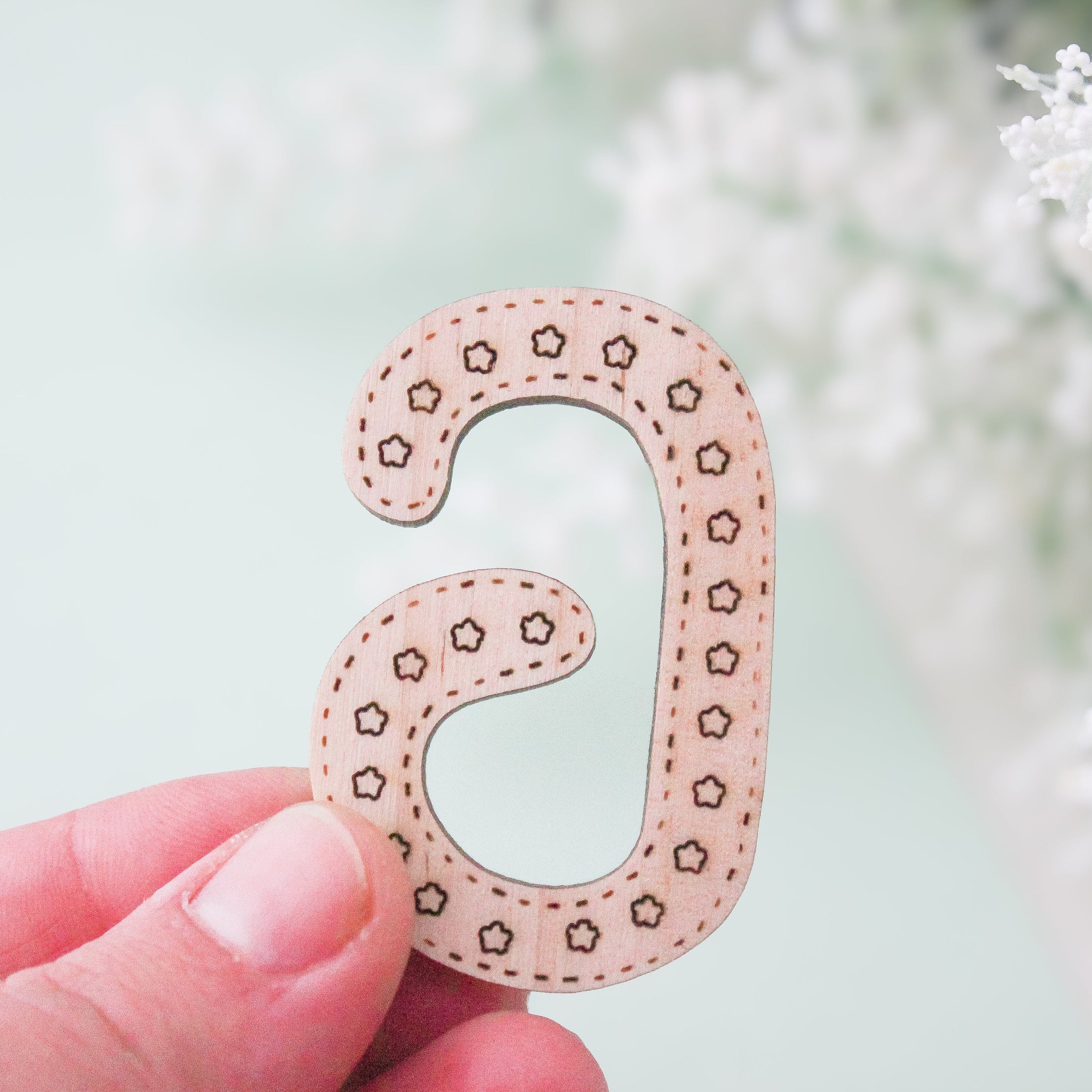 Wooden Star Hook - Toy Part