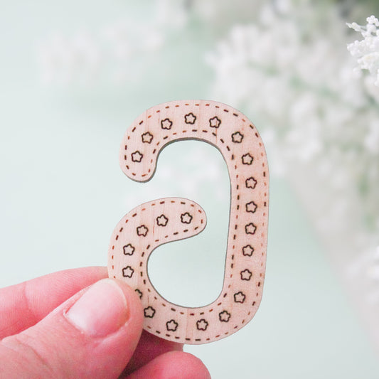 Wooden Star Hook - Toy Part
