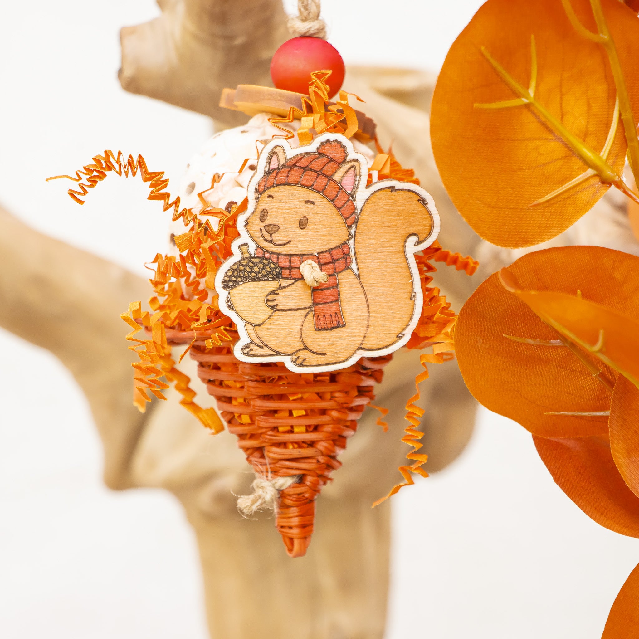 Harvesting Acorn - Autumn Collection