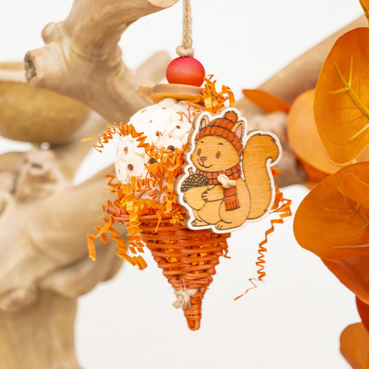 Harvesting Acorn - Autumn Collection