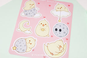 High up in the Moon - Sticker Sheet
