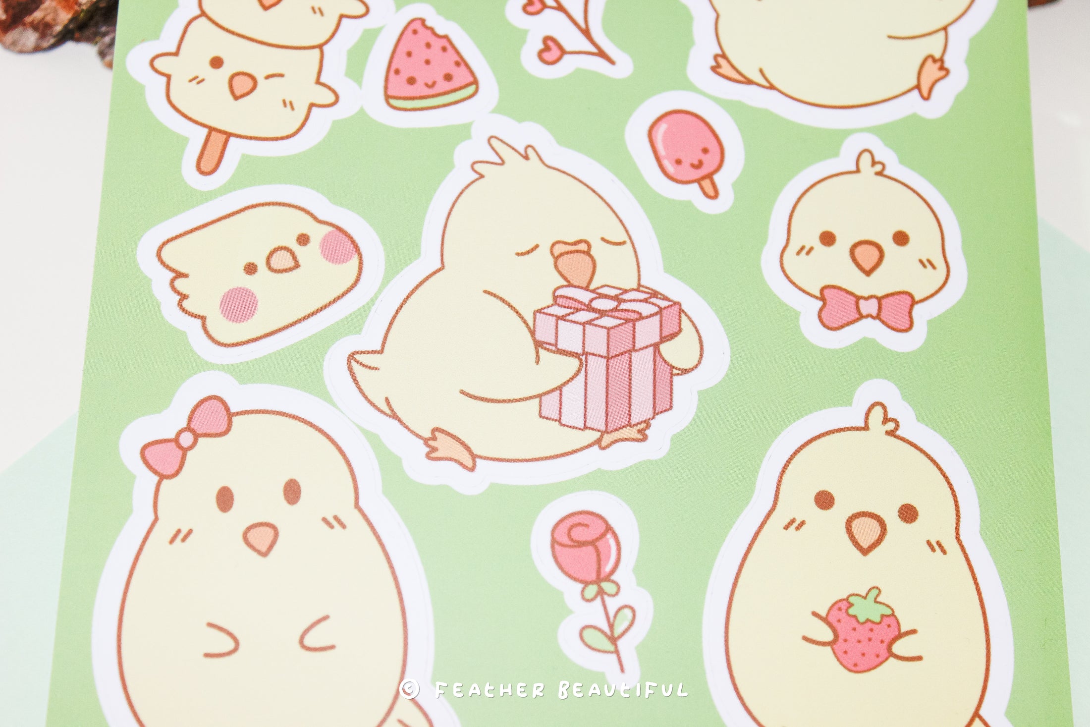 Pretty Valentine- Sticker Sheet
