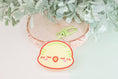 Load image into Gallery viewer, Kawaii Green Budgie - Acrylic Keychain

