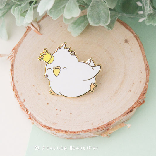 Grey Cockatiel - Enamel Pin