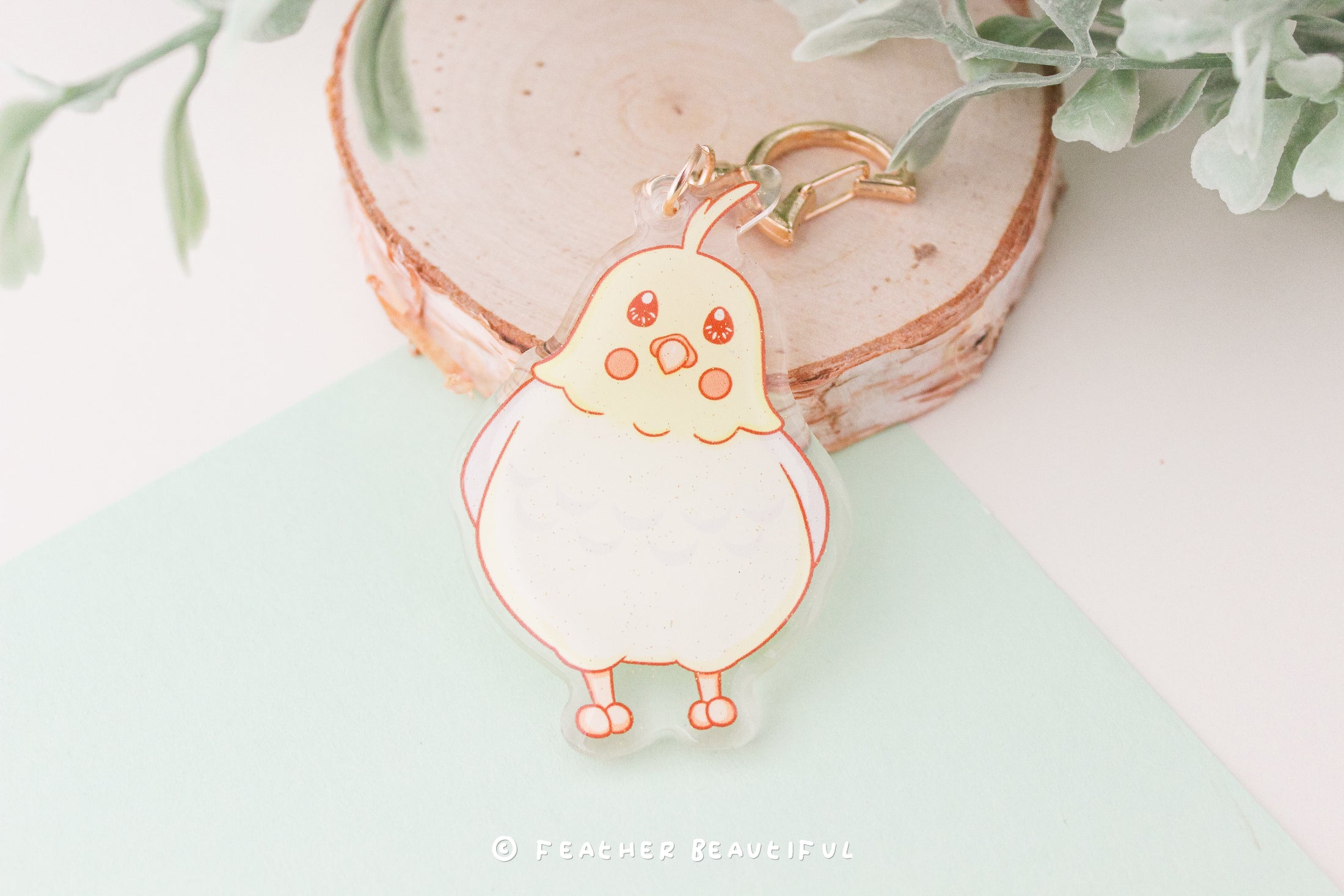 Cute Blossom - Acrylic Keychain