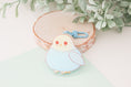 Load image into Gallery viewer, Chubby Blue Budgie - Acrylic Keychain
