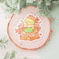 Load image into Gallery viewer, Autumn Budgie - Sticker
