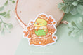 Load image into Gallery viewer, Autumn Budgie - Sticker
