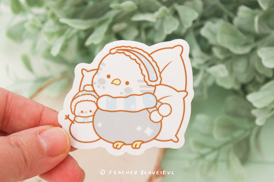 Snow Bird Sticker - Sticker