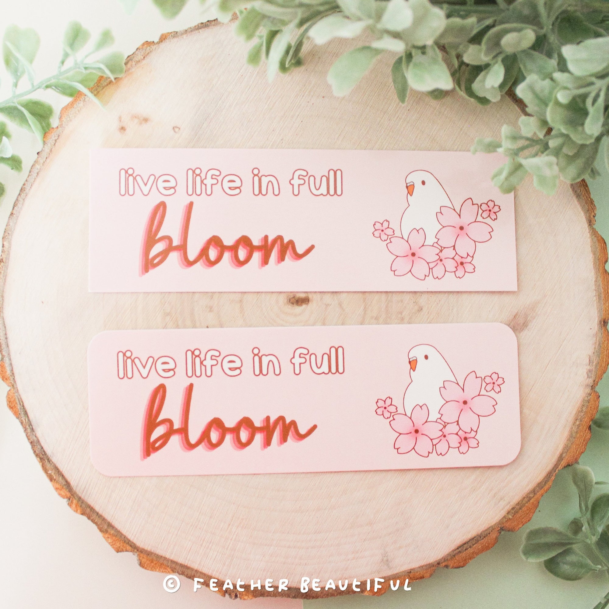 Live Life in Full Bloom - Bookmark