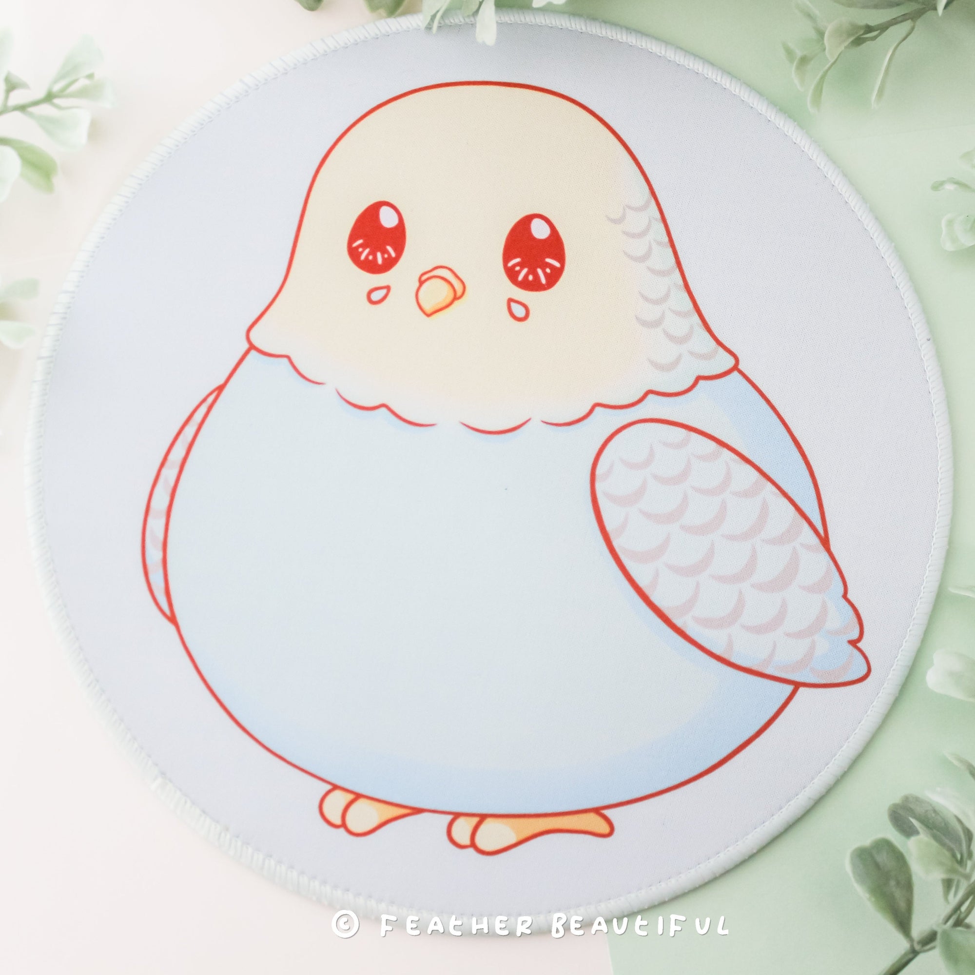 Blue Budgie - Mouse Mat