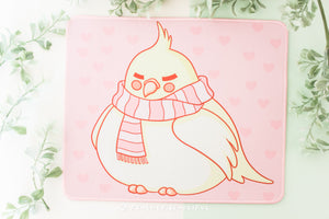 Cockatiels with a Scarf - Mouse Mat
