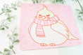 Load image into Gallery viewer, Cockatiels with a Scarf - Mouse Mat

