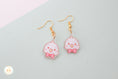 Load image into Gallery viewer, Pink Bow Budgie - Earring
