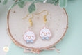 Load image into Gallery viewer, Blue Bow Budgie - Earring
