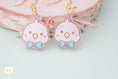 Load image into Gallery viewer, Blue Bow Budgie - Earring
