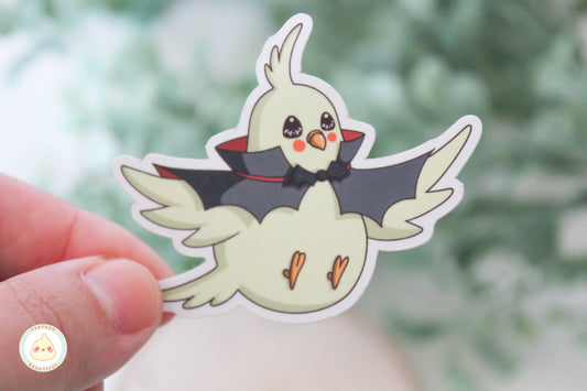 Vampire Cockatiel - Sticker