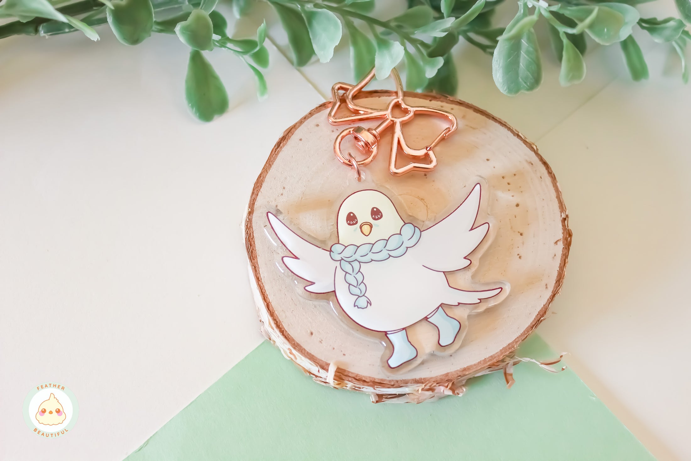 Festive Ocean - Acrylic Keychain