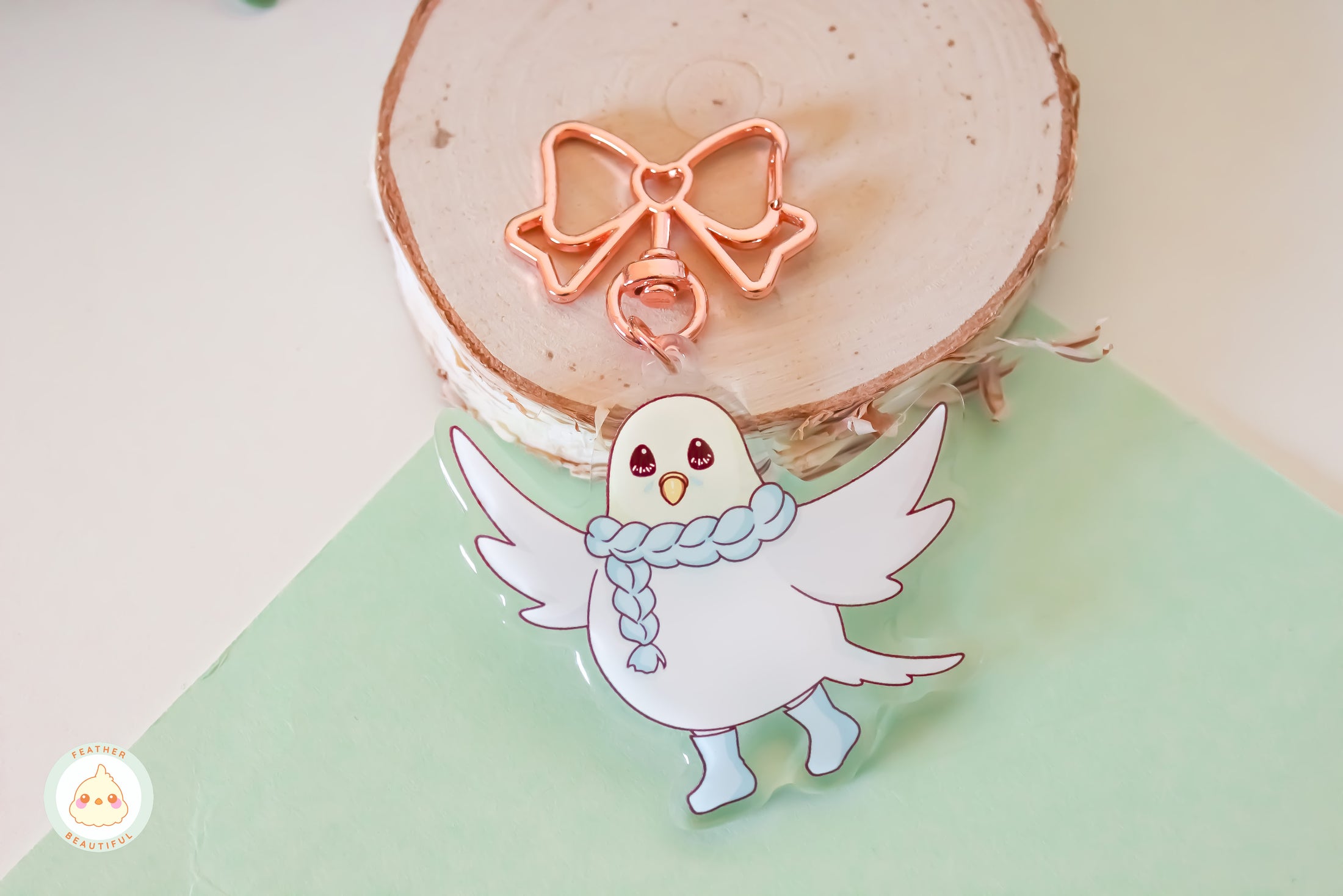 Festive Ocean - Acrylic Keychain