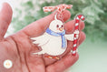 Load image into Gallery viewer, Festive Muffin - Acrylic Keychain
