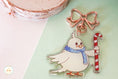 Load image into Gallery viewer, Festive Muffin - Acrylic Keychain
