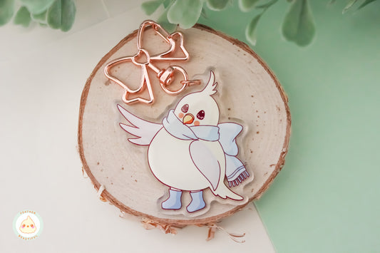 Festive Blossom - Acrylic Keychain