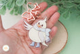 Load image into Gallery viewer, Festive Blossom - Acrylic Keychain
