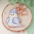 Load image into Gallery viewer, Festive Sky - Acrylic Keychain
