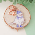 Load image into Gallery viewer, Festive Edward - Acrylic Keychain
