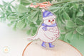 Load image into Gallery viewer, Festive Edward - Acrylic Keychain
